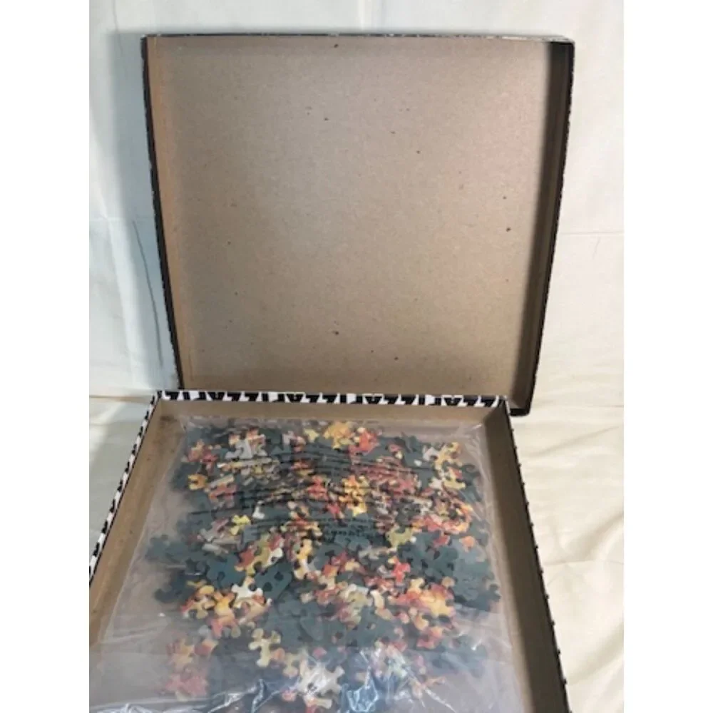 Vtg Springbok PIZZA MAMMA MIA Circular Jigsaw Puzzle COMPLETE Over 500 Pieces